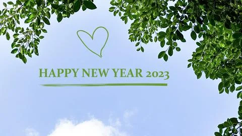 Isolated tree top leaves for making card background Stock Photos