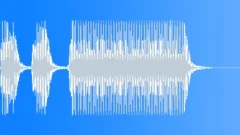 Isolated triple car horn honk 0002 Sound Effect
