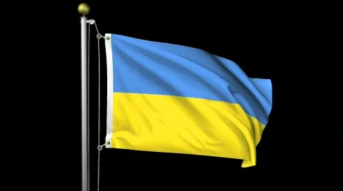 Isolated Ukraine Stock Footage 458944
