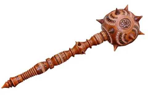 Isolated Ukrainian scepter Stock Photos