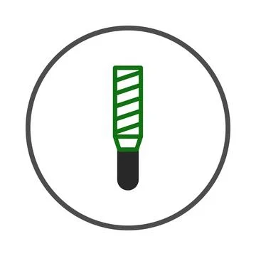 Isolated vector file icon embodying refinement precise craftsmanship and qu.. Stock Illustration