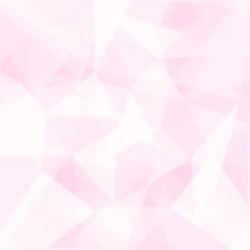 Isolated vector pattern. Abstract composition, polygonal construction 库存插图