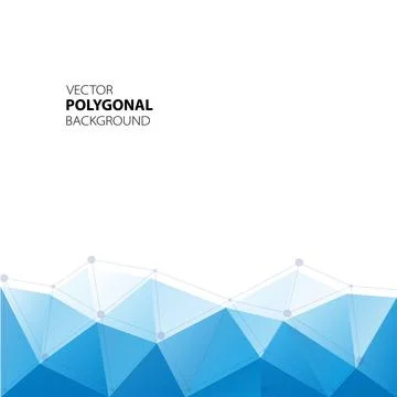 Isolated vector pattern. Abstract composition, polygonal construction 스톡 일러스트