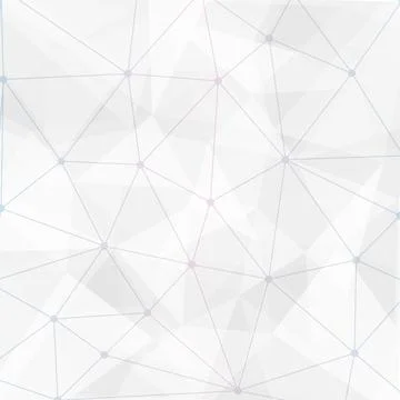 Isolated vector pattern. Abstract composition, polygonal construction 스톡 일러스트