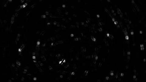 Isolated Vortex-styled Fast Fractal Noise Effect 스톡 동영상 153780374