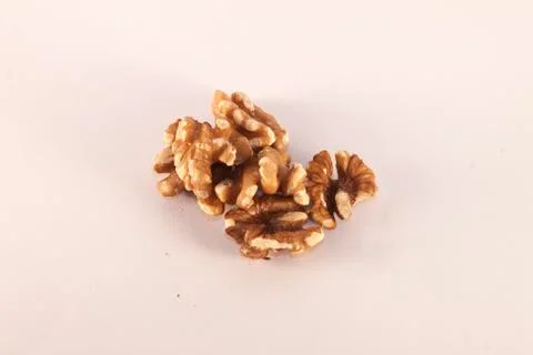Isolated walnuts Stock Photos