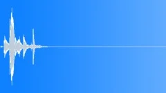 Isolated water drop hitting surface 0003 Sound Effect
