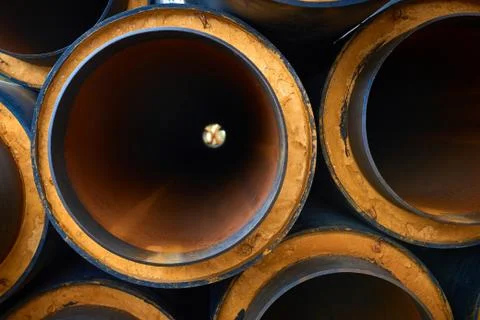Isolated water pipes pattern background Stock Photos