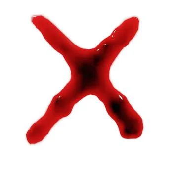 Isolated on white 3d render of blood red wine liquid small letter alphabets 스톡 일러스트
