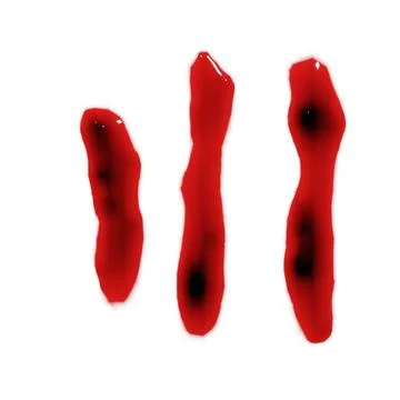 Isolated on white 3d render of blood red wine liquid small letter alphabets 스톡 일러스트