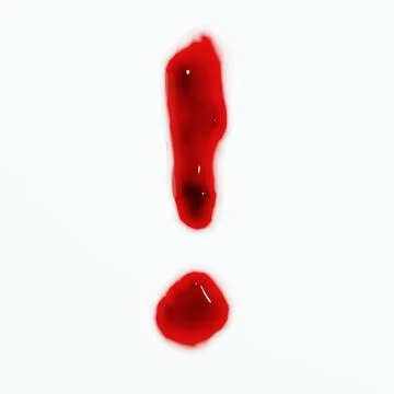 Isolated on white 3d render of blood red wine liquid numerical numbers and .. 스톡 일러스트