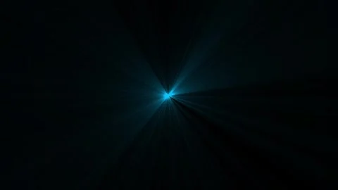 Isolated white light rays animation. Shine or sun effect on black screen. Glitte Stockbeeldmateriaal 341881345