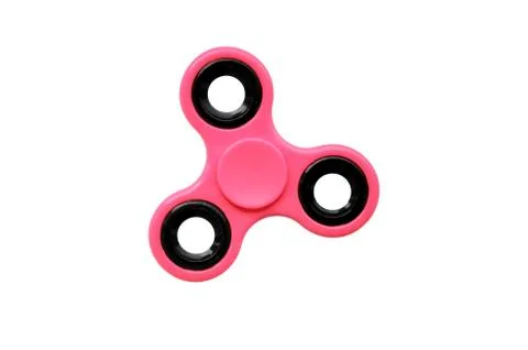 Isolated on white red spinner Stock-Fotos