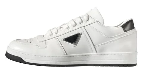Isolated White Sneaker 库存照片
