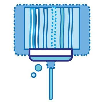 Isolated window sponge cleaner cleanliness icon Vector Stock Illustration