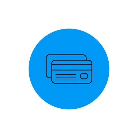 Isolated windows financials 스톡 일러스트