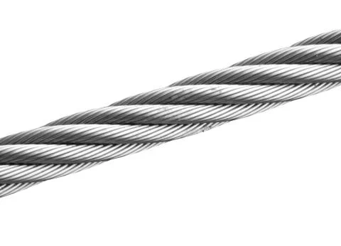 Isolated wire cable Stockfoto's