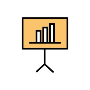 Isolated workflow bars board line and fill style icon vector design 스톡 일러스트