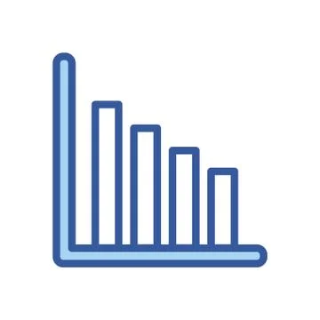 Isolated workflow bars line and fill style icon vector design Illustrazione stock