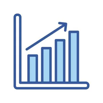Isolated workflow bars line and fill style icon vector design 스톡 일러스트