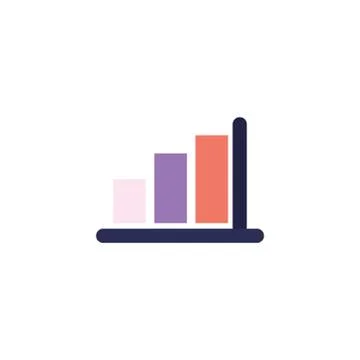 Isolated workflow bars vector design Stock Illustration