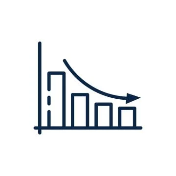 Isolated workflow bars vector design Illustrazione stock