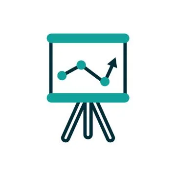 Isolated workflow board vector design Illustrazione stock