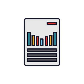 Isolated workflow icon fill vector design 스톡 일러스트