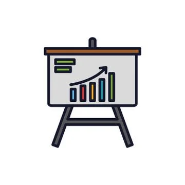 Isolated workflow icon fill vector design Stock Illustration