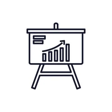 Isolated workflow icon line vector design Stock Illustration