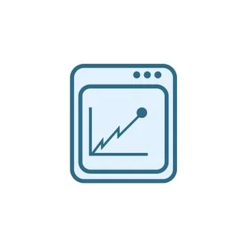 Isolated workflow icon line vector design Stock Illustration