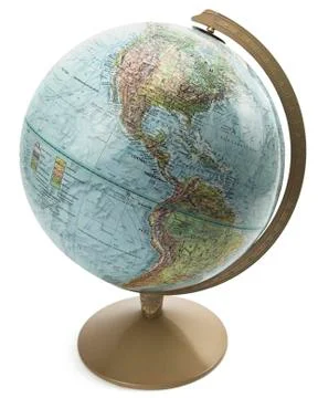 Isolated World Globe Stock Photos