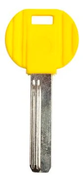 Isolated yellow key Stock Photos