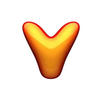 Isolated yellow plastic figure Illustrazione stock