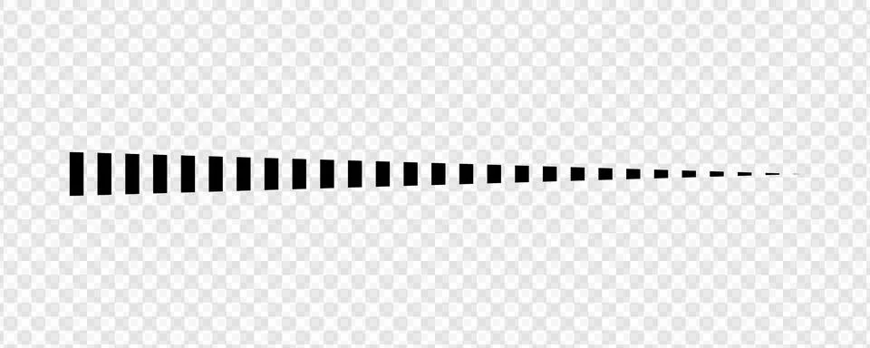 Isolated zigzag stitch line. 스톡 일러스트