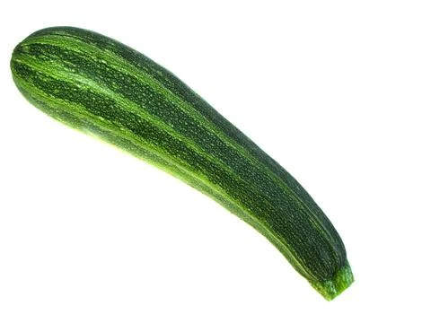 Isolated zucchini Foto stock