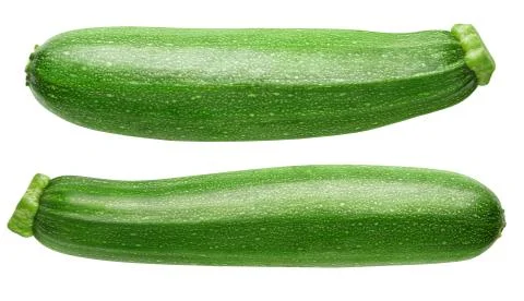 Isolated zucchini Foto stock