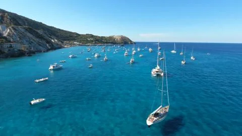 Isole Eolie (Sicily). Stock Photos
