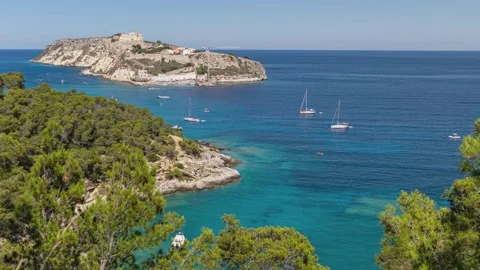 Isole Tremiti. Timelapse. Stock Footage 247417629
