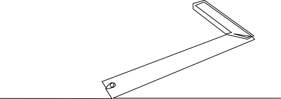 Isometric arrow pointing to the right on a flat surface Vector Stock Illustration