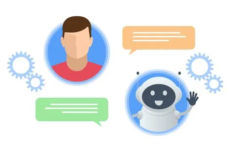 Isometric Artificial Intelligence, Knowledge Expertise Intelligence Learn Illustrazione stock