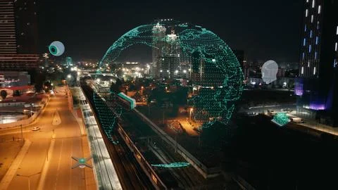 Isometric Bot and cybersecurity, artificial intelligence concept. AI and Stock Photos