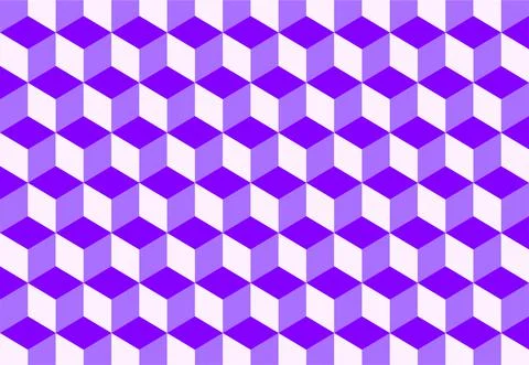Isometric colorful cube pattern background. Vector illustration Ilustración de archivo