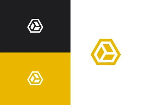 Isometric cube construction. Simple isolated geometric sign Stock Illustration