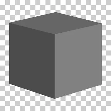 Isometric cube design, web modern concept icon, geometric shape vector illust 스톡 일러스트