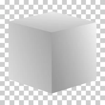 Isometric cube design, web modern concept icon, geometric shape vector illust 스톡 일러스트