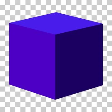 Isometric cube design, web modern concept icon, geometric shape vector illust 스톡 일러스트