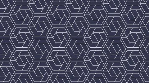 Isometric Cube Geometry Background Stock Illustration