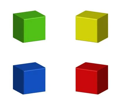 Isometric cube icon illustrated in vector on white background isometric cu... Stock Photos