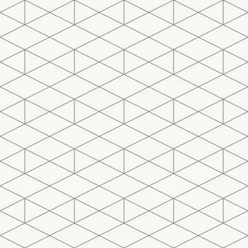 Isometric cube seamless pattern in line design. cube geometric isometric grid Stockillustratie